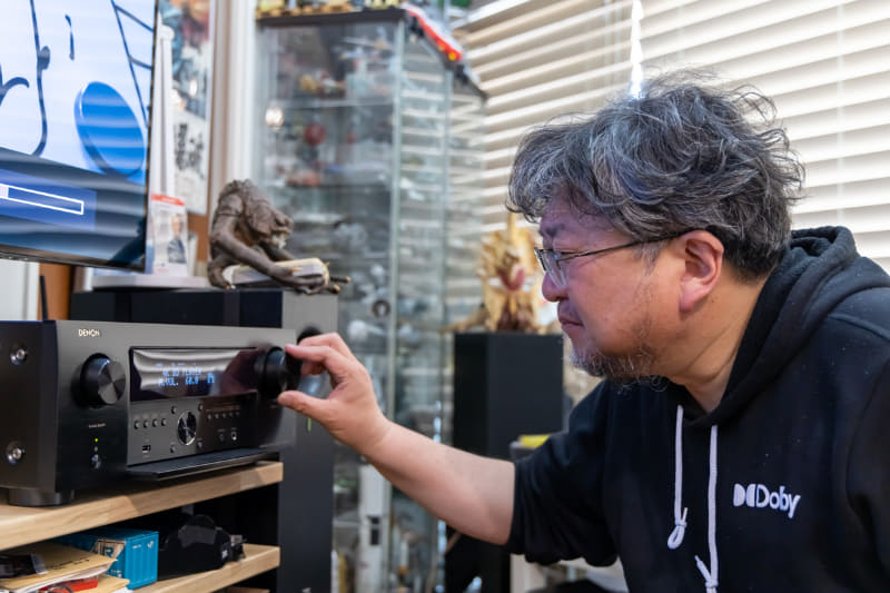 昨年はAVアンプ「AVR-X4800H」も導入しちゃいました