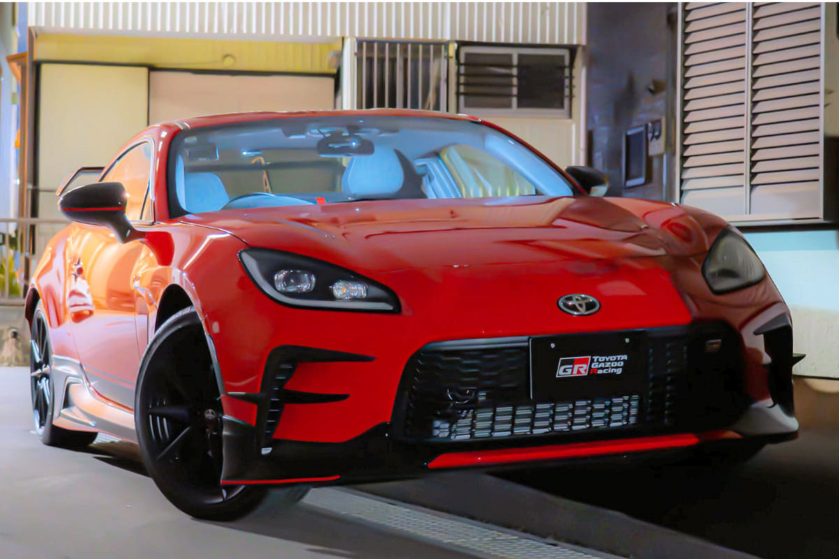 11月に納車された、トヨタ「GR86」