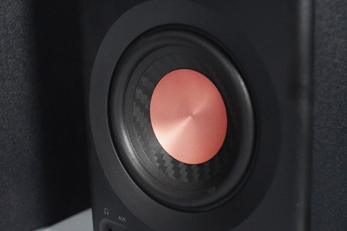 平面キャップを採用したミッド/ベースドライバー