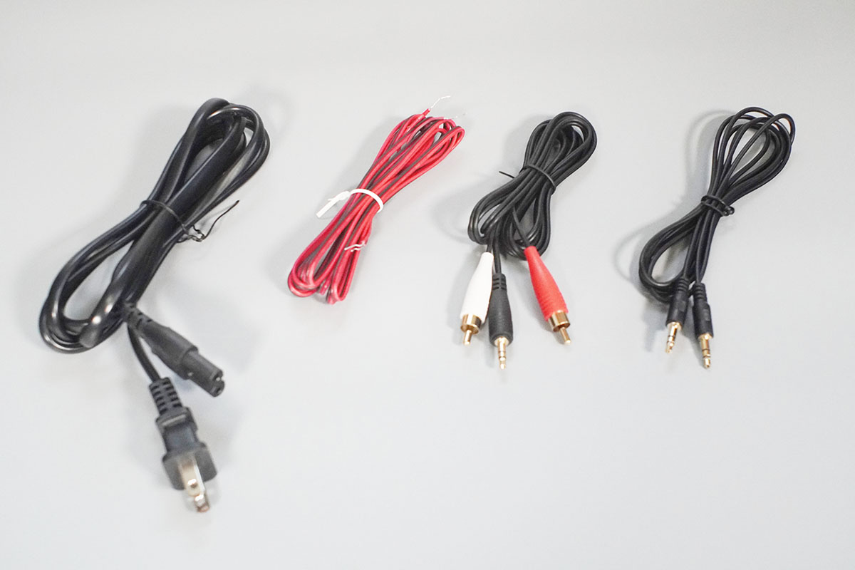 付属ケーブル類