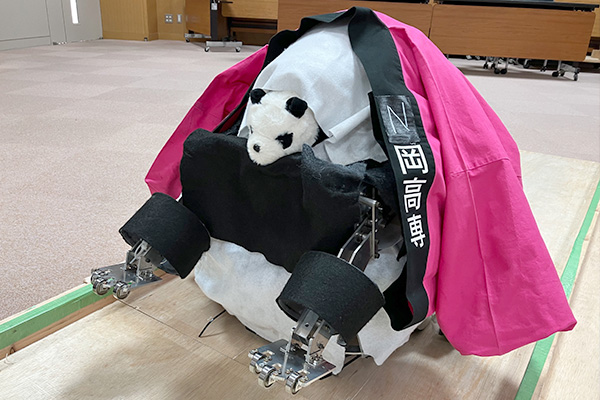 花火師パンダ転転ちゃん(長岡高専)<br>2023年7月27日(木)放送<br>「パンダちゃん大玉転がし」回出場