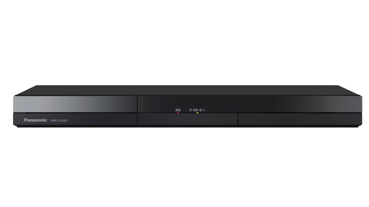 パナソニックBDレコーダー「DIGA DMR-2W203」