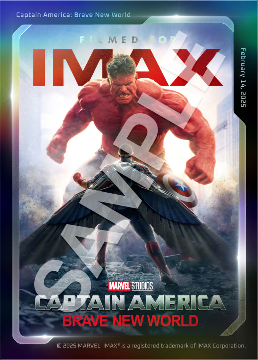 IMAX版の絵柄<br><span class="fnt-70">(C)2025 MARVEL.</span>
