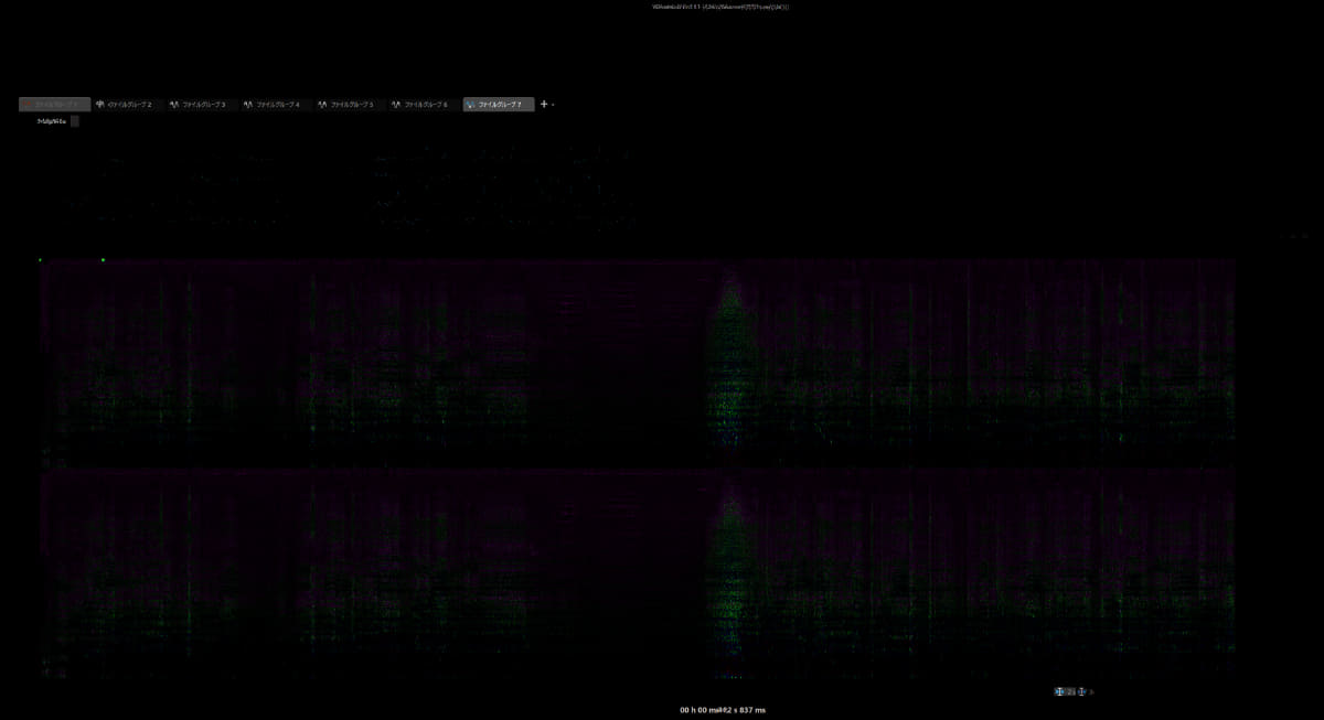 オリジナルと「AAC 256kbps」の差分（※2回目）