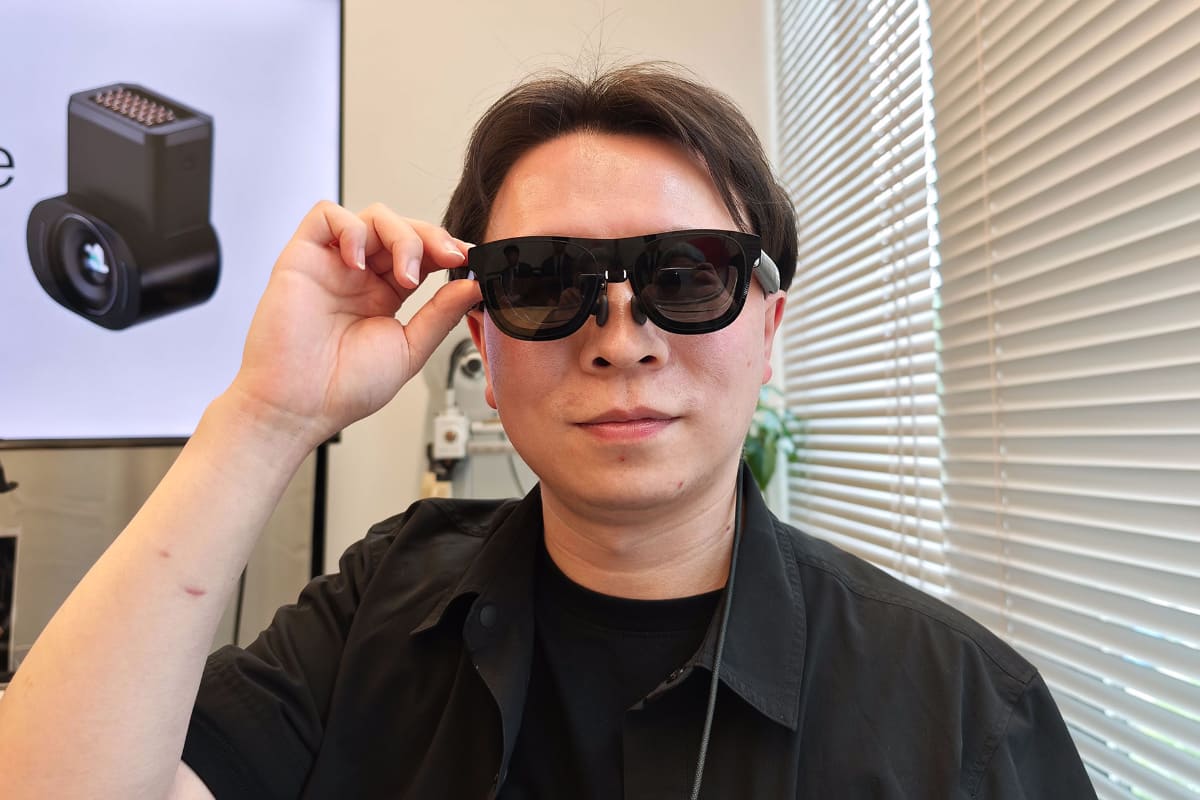 つけて撮影している時のLEDはこんな風に光る