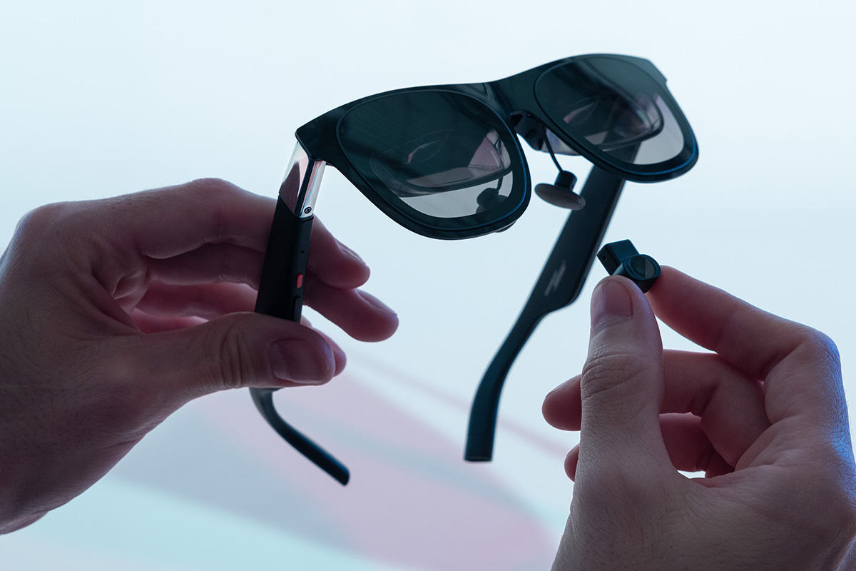 昨年発表時の資料にチラッと見えていたXREAL Eye