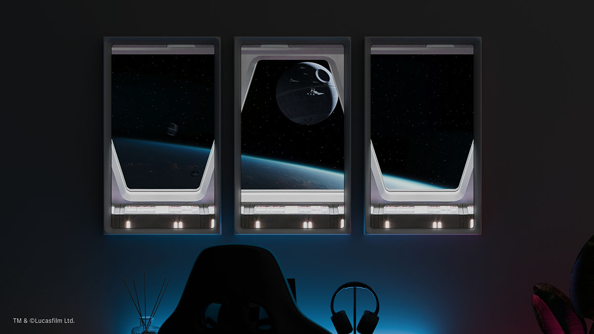 専用デコレーション「スター・デストロイヤー」