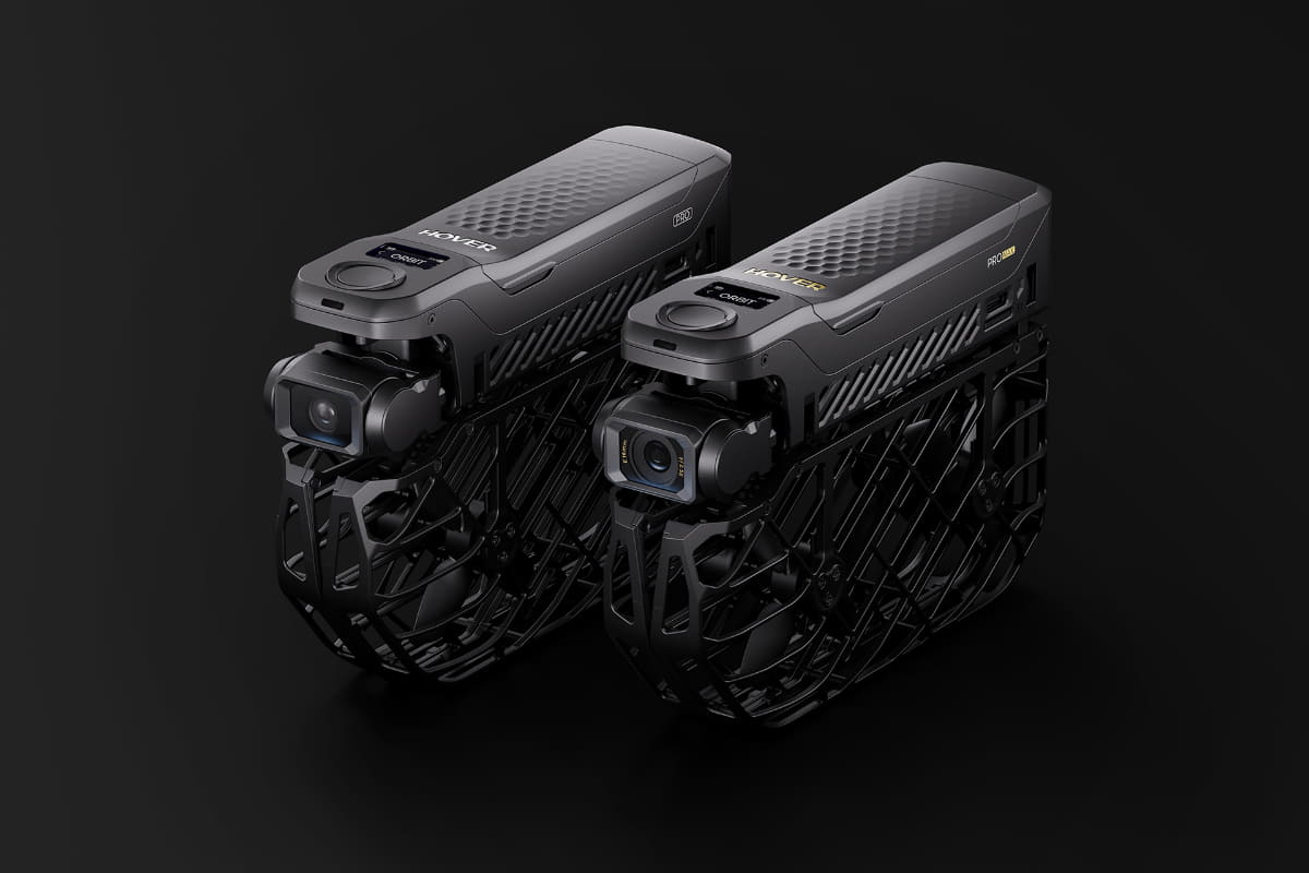 HOVERAir X1 PRO(左)、HOVERAir X1 PROMAX(右)