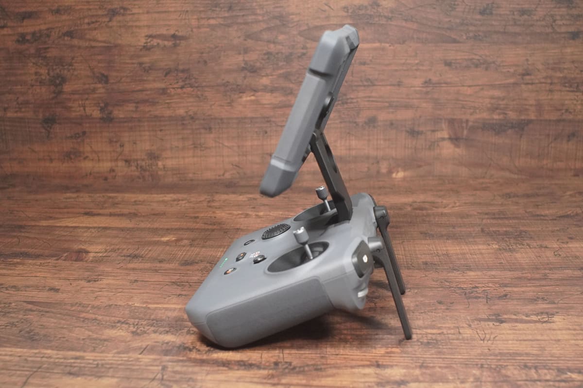 側面から見たところ