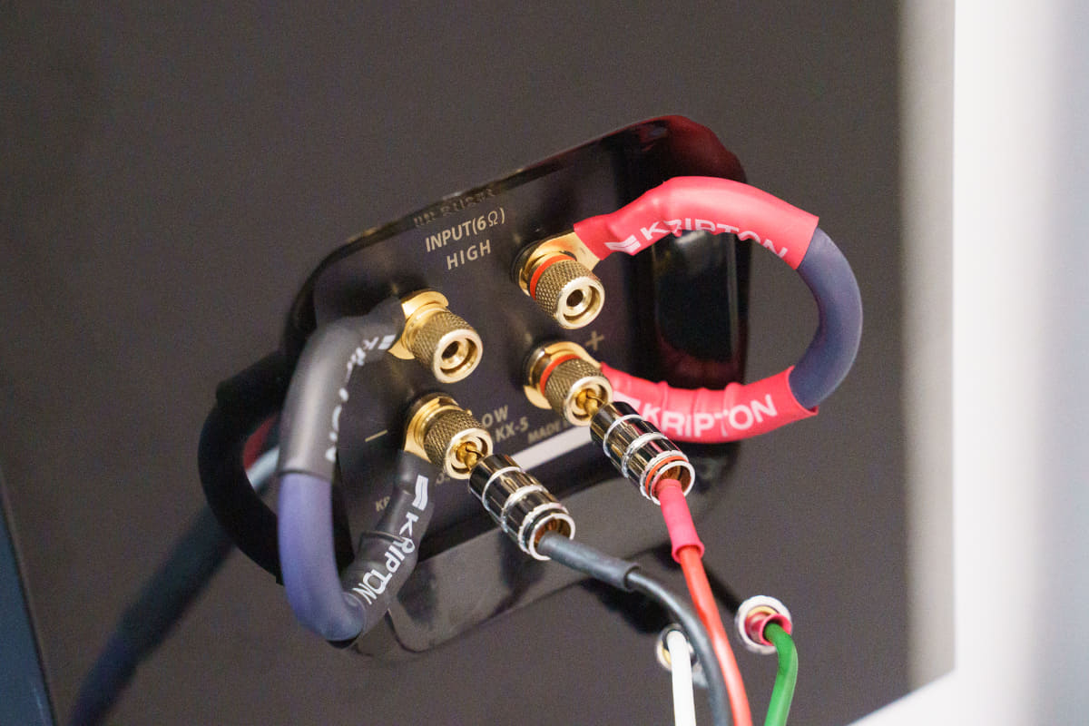 SC-JP1500を使ってシングルワイヤー接続したところ