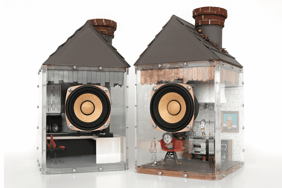 おうちスピーカー制作例