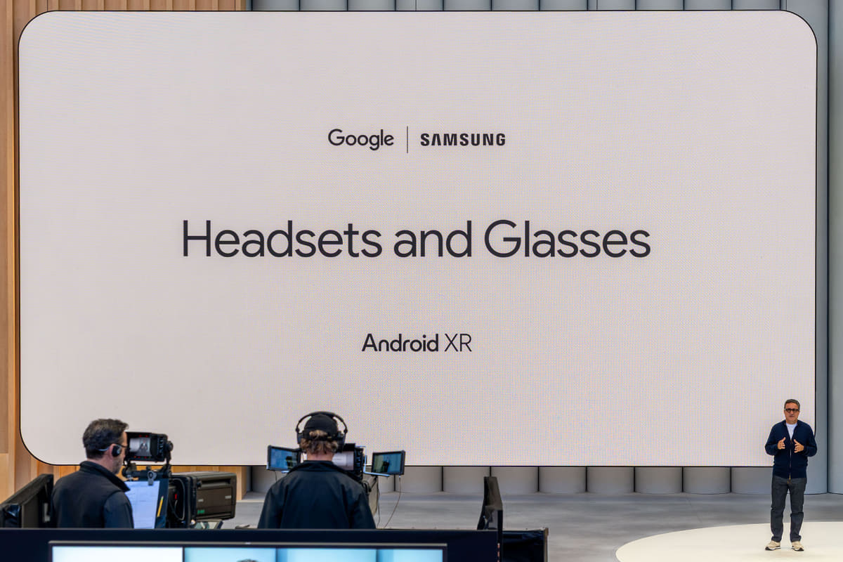 Google I/Oの基調講演でもAndroid XRをライブ・デモンストレーション