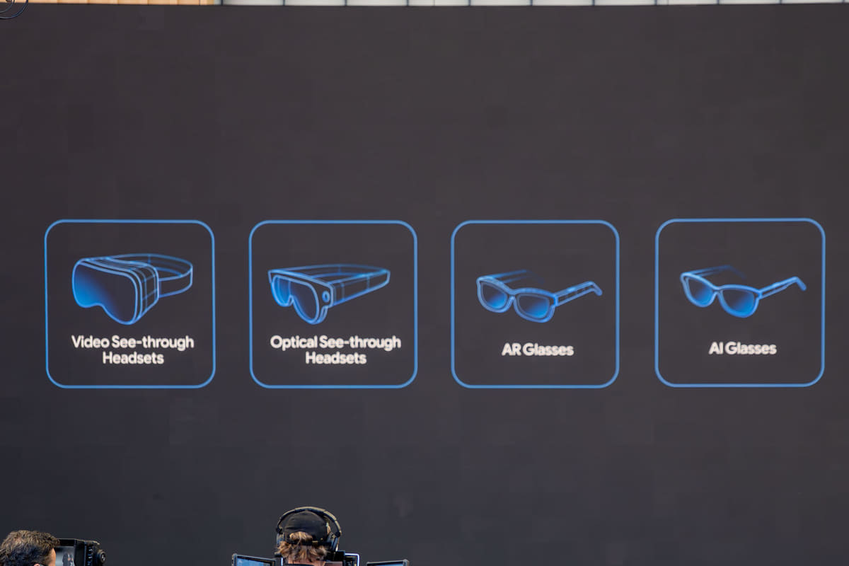 ヘッドセット型からAIグラスまで、幅広い製品に対応