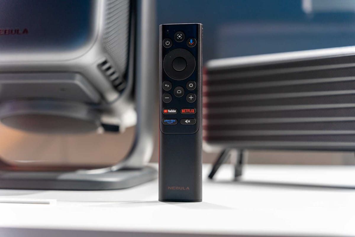 付属のリモコン