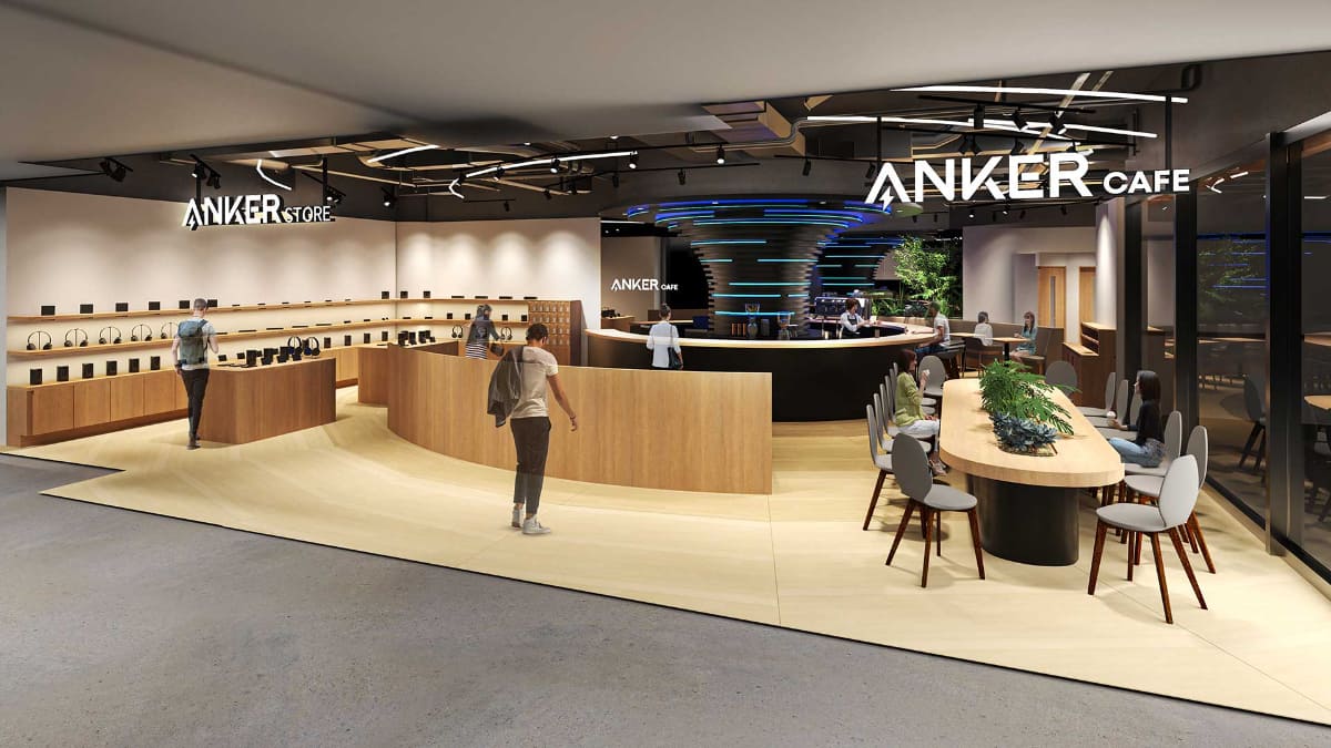 「Anker Store & Cafe 汐留」イメージ図