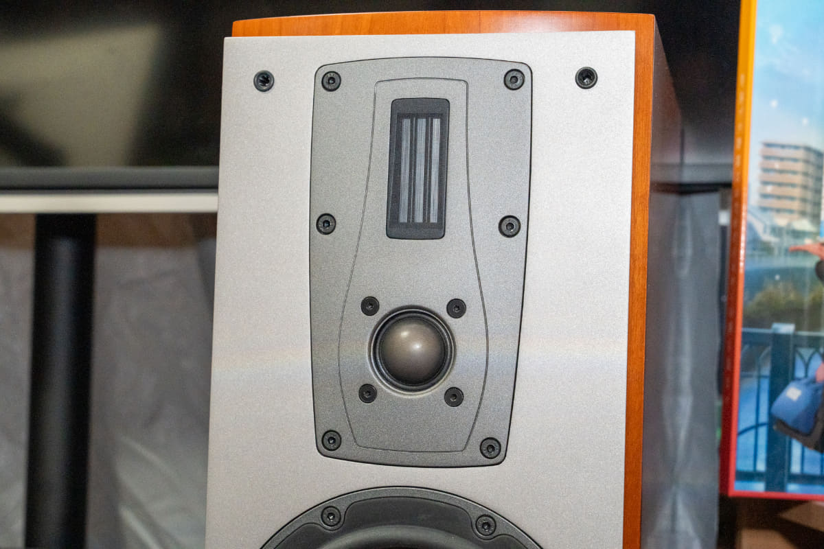 リボンツイーターが特徴的。そしてやっぱデカい