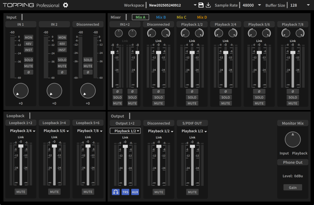 TOPPING Professinal Control Center
