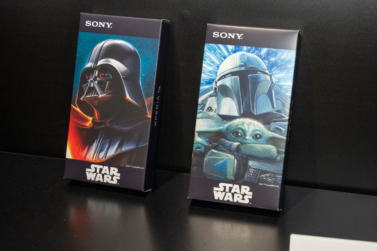 SHIKAKU内にスター・ウォーズモデルのパッケージも展示<br><span class="fnt-70">(C) ＆ Lucasfilm Ltd.</span>