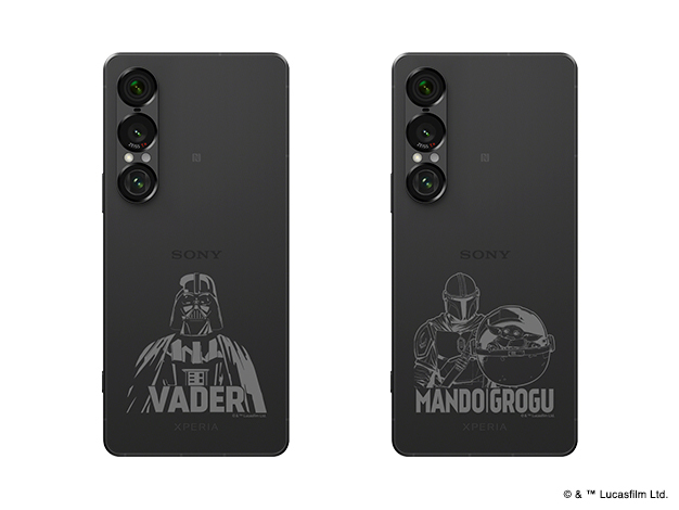 「ダース・ベイダー」モデル(左)、「マンダロリアン」モデル(右)<br><span class="fnt-70">(C) ＆ Lucasfilm Ltd.</span>