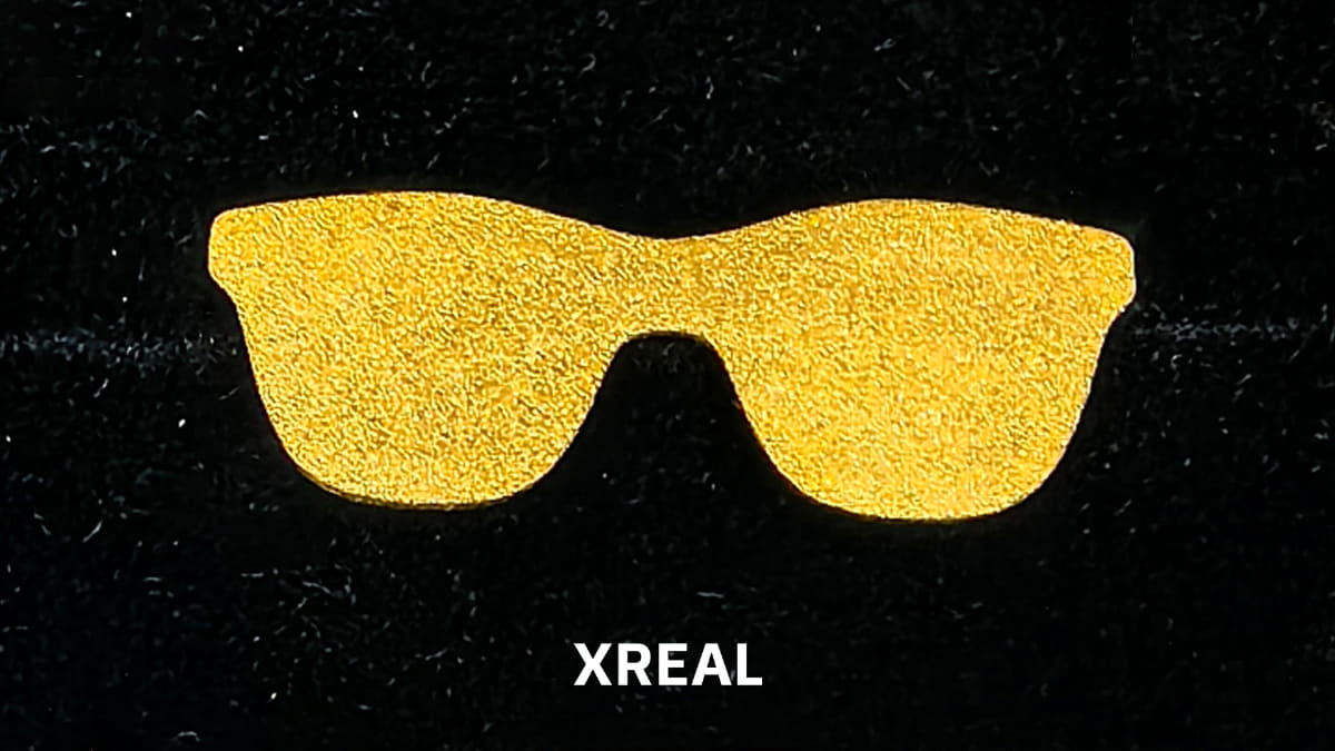 XREAL特製純金グラス