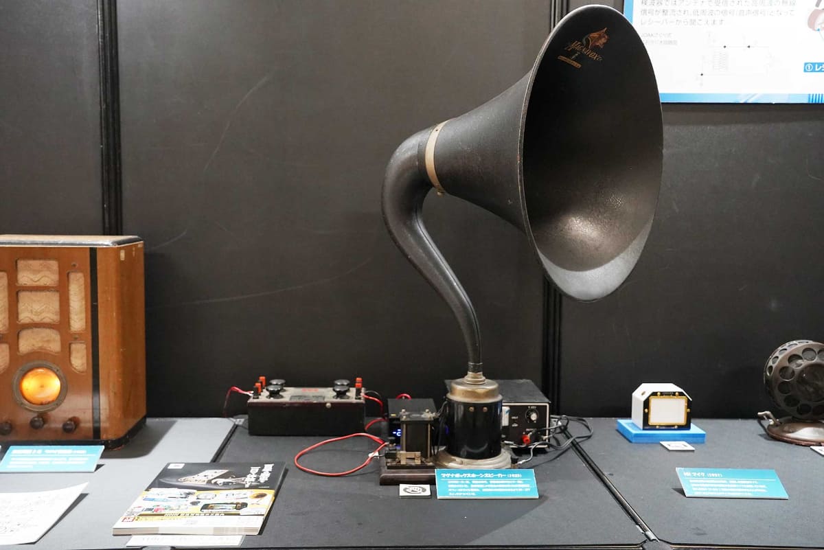 放送100年にまつわる展示も