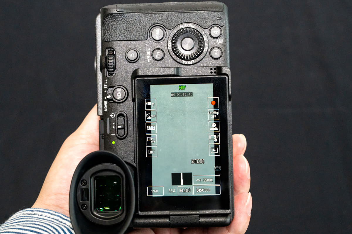 縦位置UIも対応している