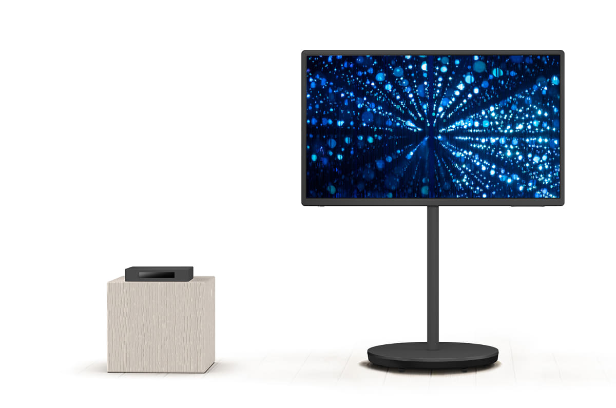 レイアウトフリーテレビ「TH-43LF2L-H」(マットダークグレー)