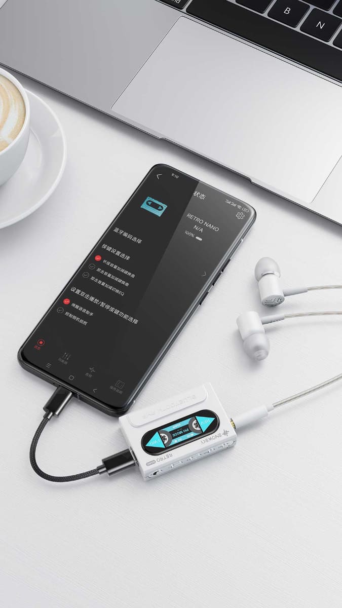 スマートフォン向けコントロールアプリ「FIIO Control」に対応
