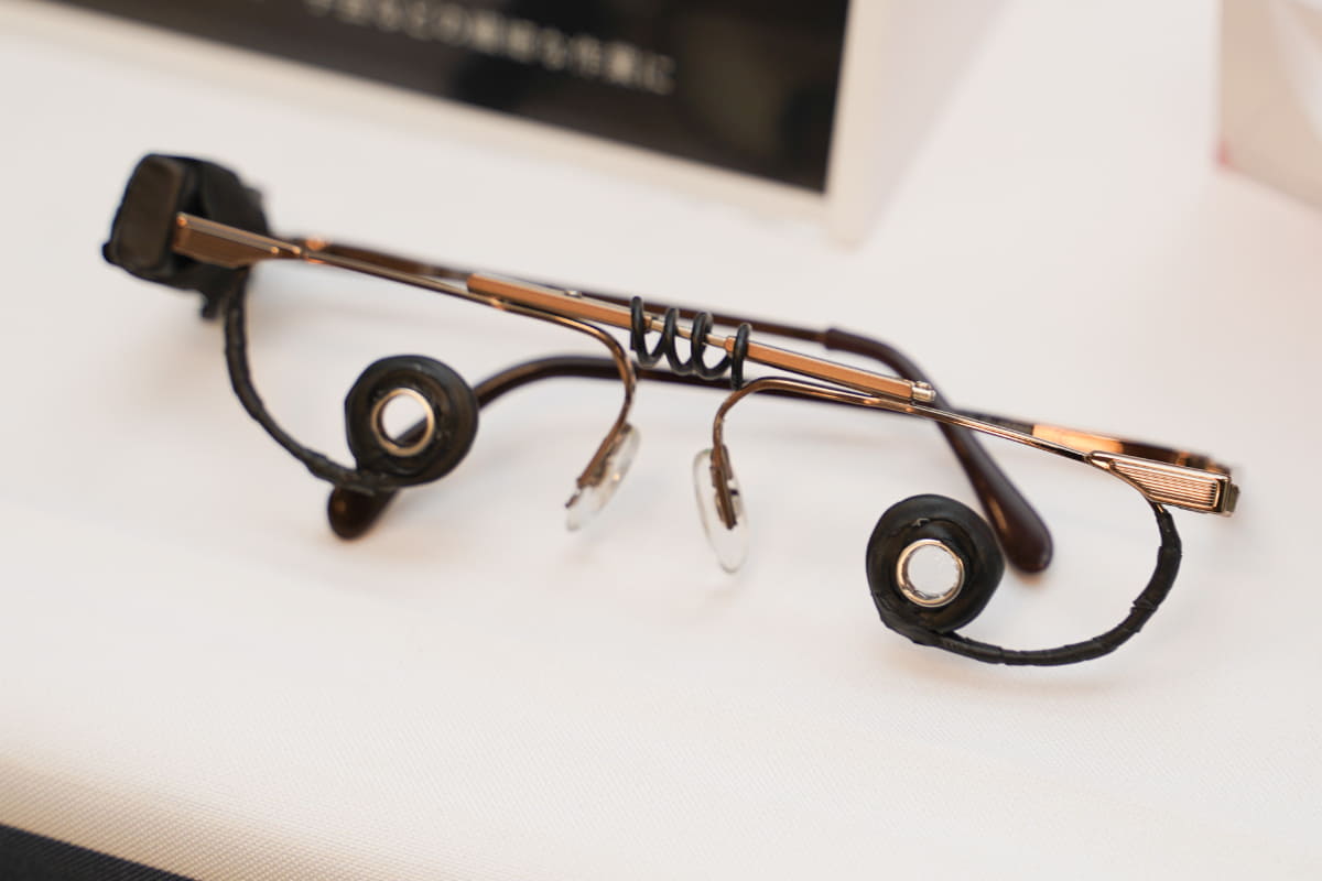 内海氏が手掛けた試作機も展示された