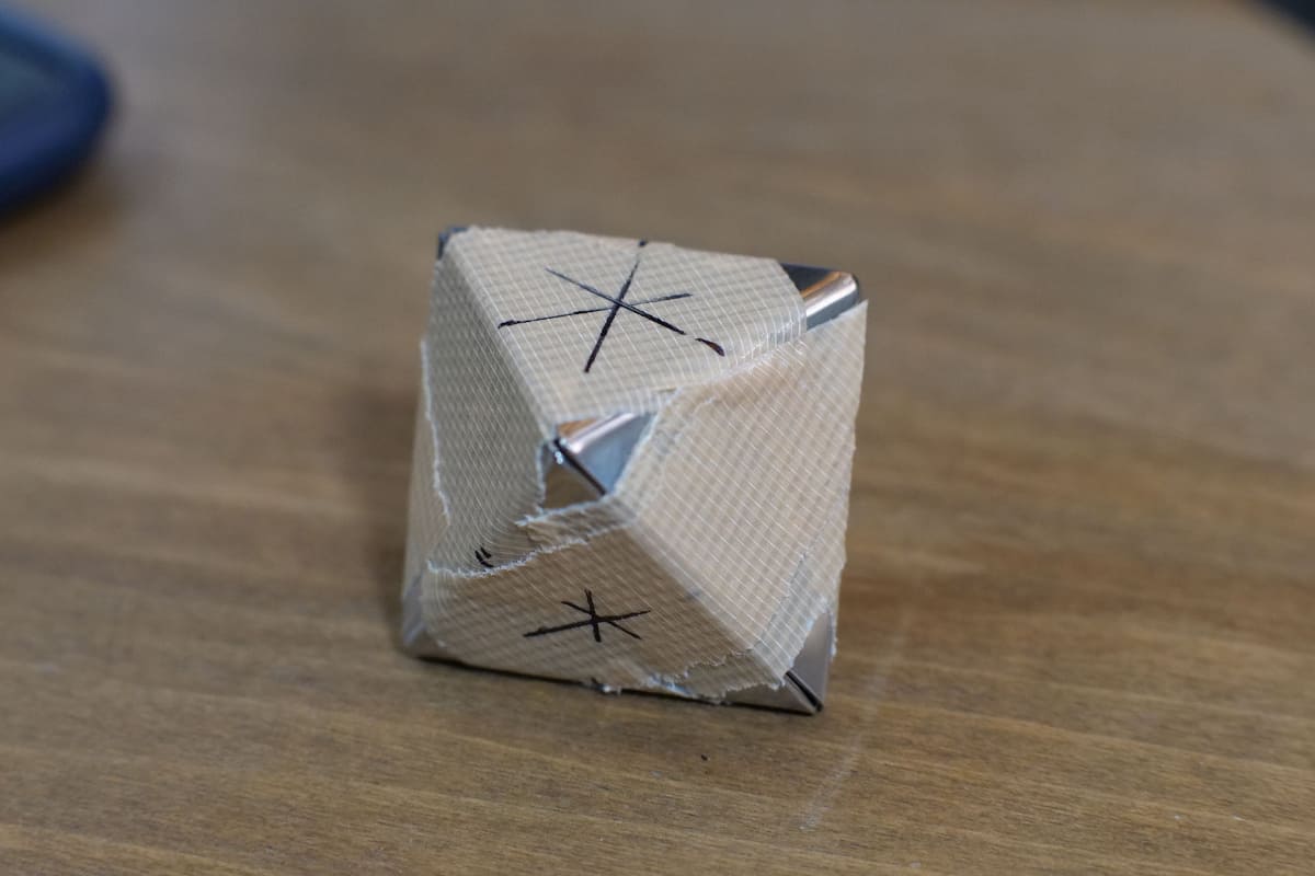 6cmの型から4cmの型に変更