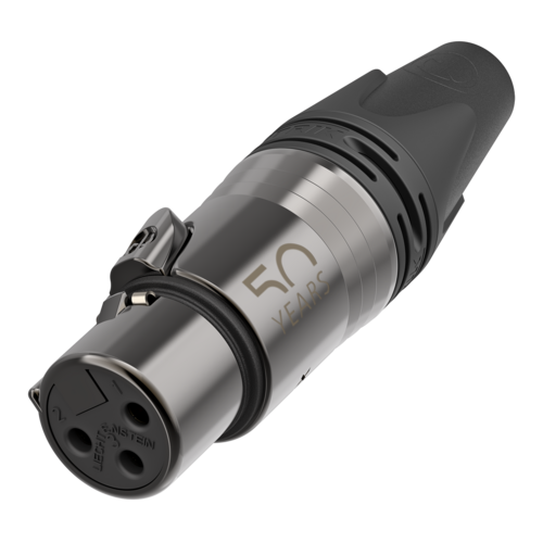 「NC3MXX-50」(3極 XLR オス コネクター)