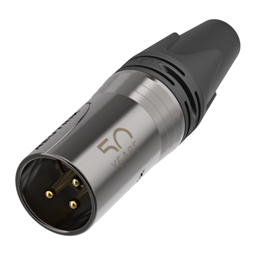 「NC3MXX-50」(3極 XLR オス コネクター)