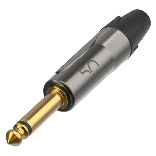 アナログフォーンプラグ「NP2X-50」(2極 1/4インチ フォーンプラグ)