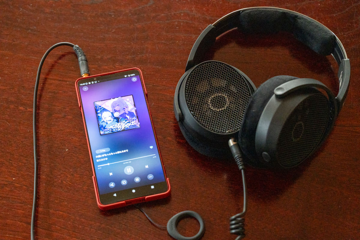 Xperia 1 VIの時点で満足感の高い音が出る