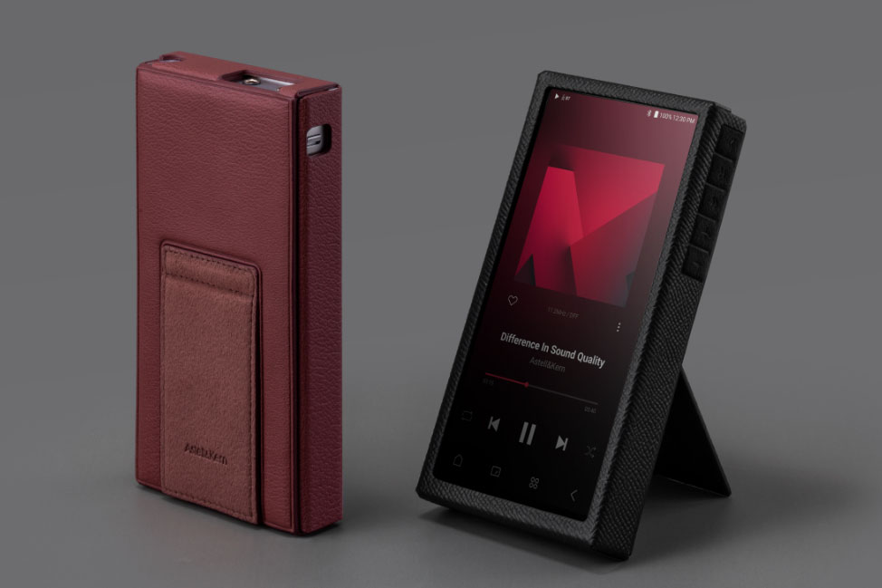リアルレザーケース「PD10 Case」を使ったところ。PD10自体は付属しない