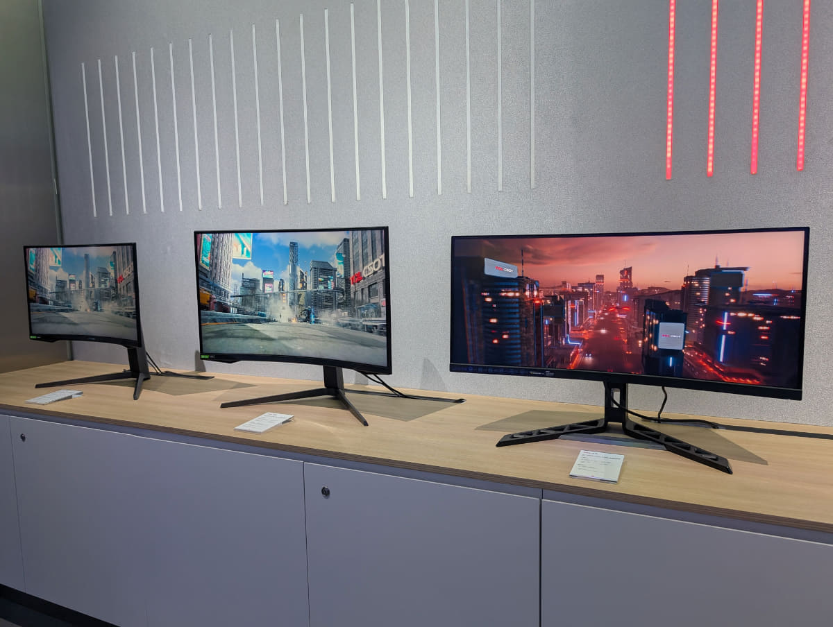 国内展開も始まっているTCLブランドのゲーミングモニター