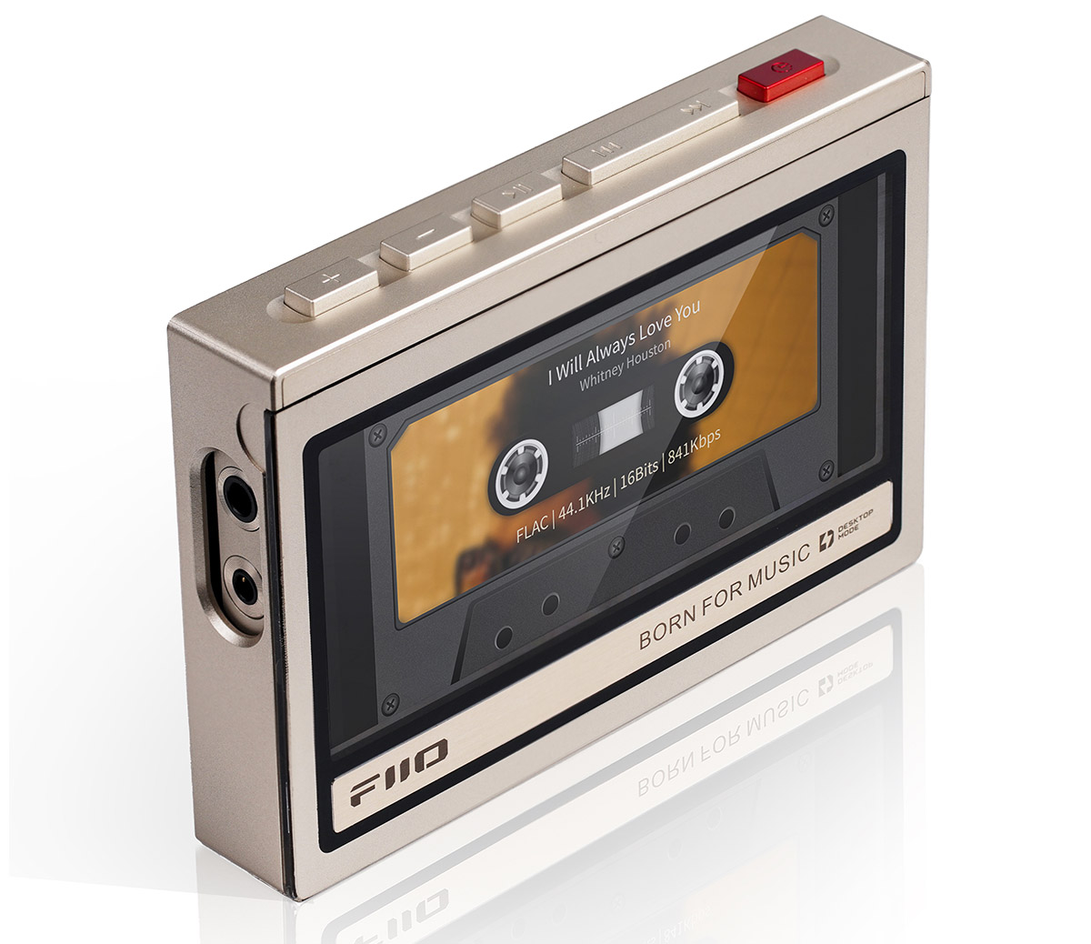 「SK-M21C」Titanium GoldをM21に装着したところ