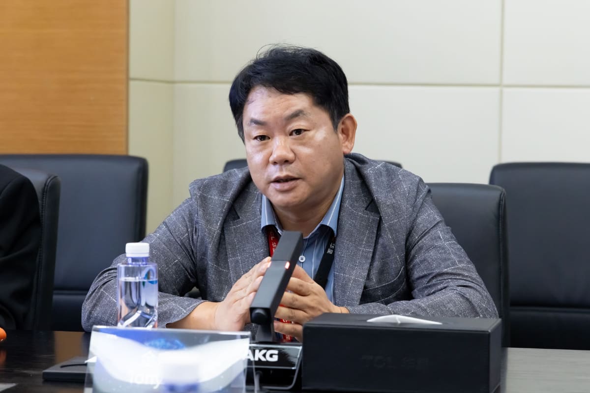 TCL CSOT TV・業務用ディスプレイKA部 副部長 Tony Kim氏