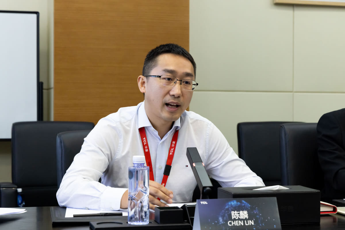TCL CSOT LEDディスプレイ製品開発グループ グループ長 陳麟氏
