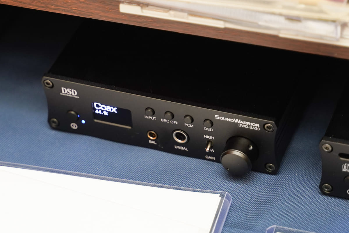 SOUND WARRIORブランドのUSB DAC兼ヘッドフォンアンプ新モデル