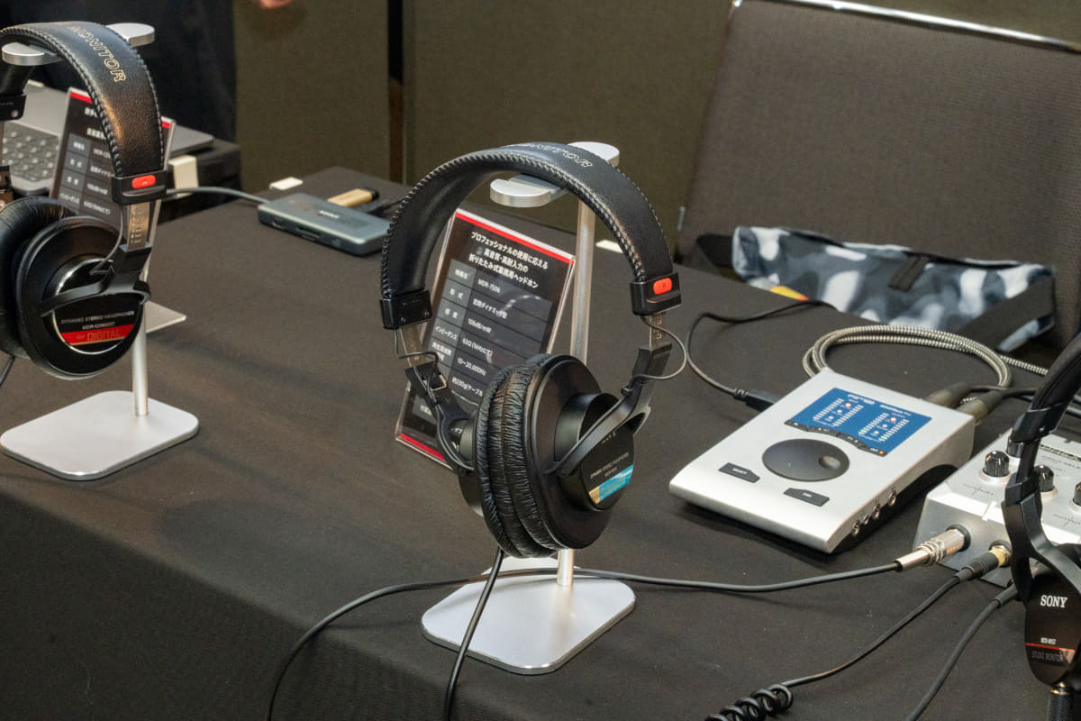 あまりお目にかかれない「MDR-7506」も