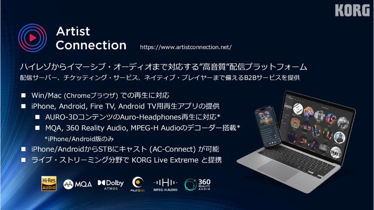 アプリ「Artist Connection」