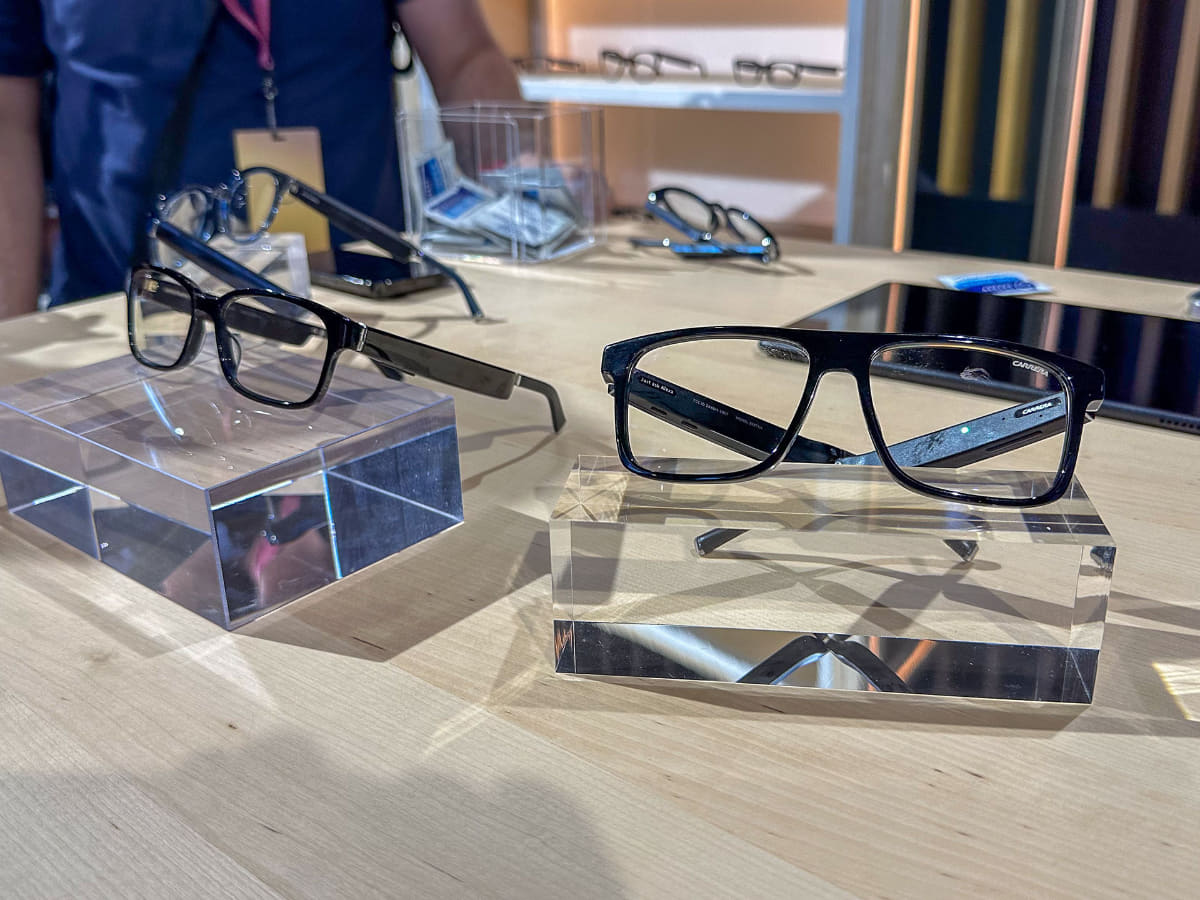 アメリカなどでは販売中の「Echo Frames」。日本市場には未投入だが……