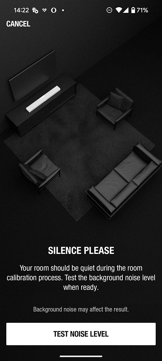 アプリで環境測定を行なう