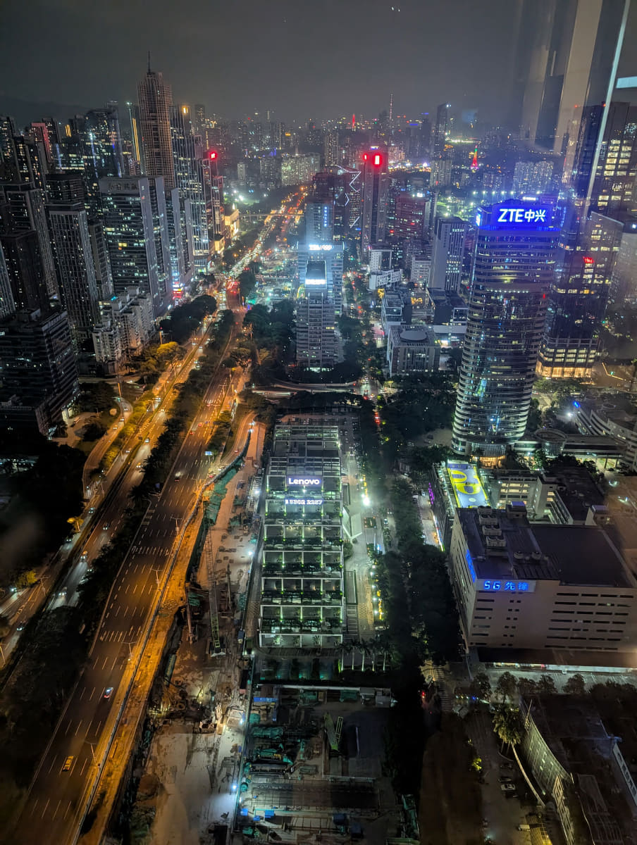 深圳の夜景