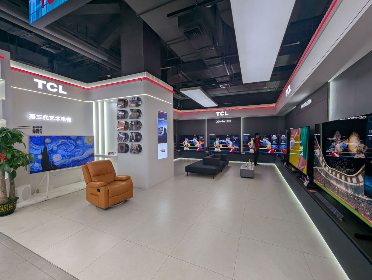 TCLのフラッグシップ店舗