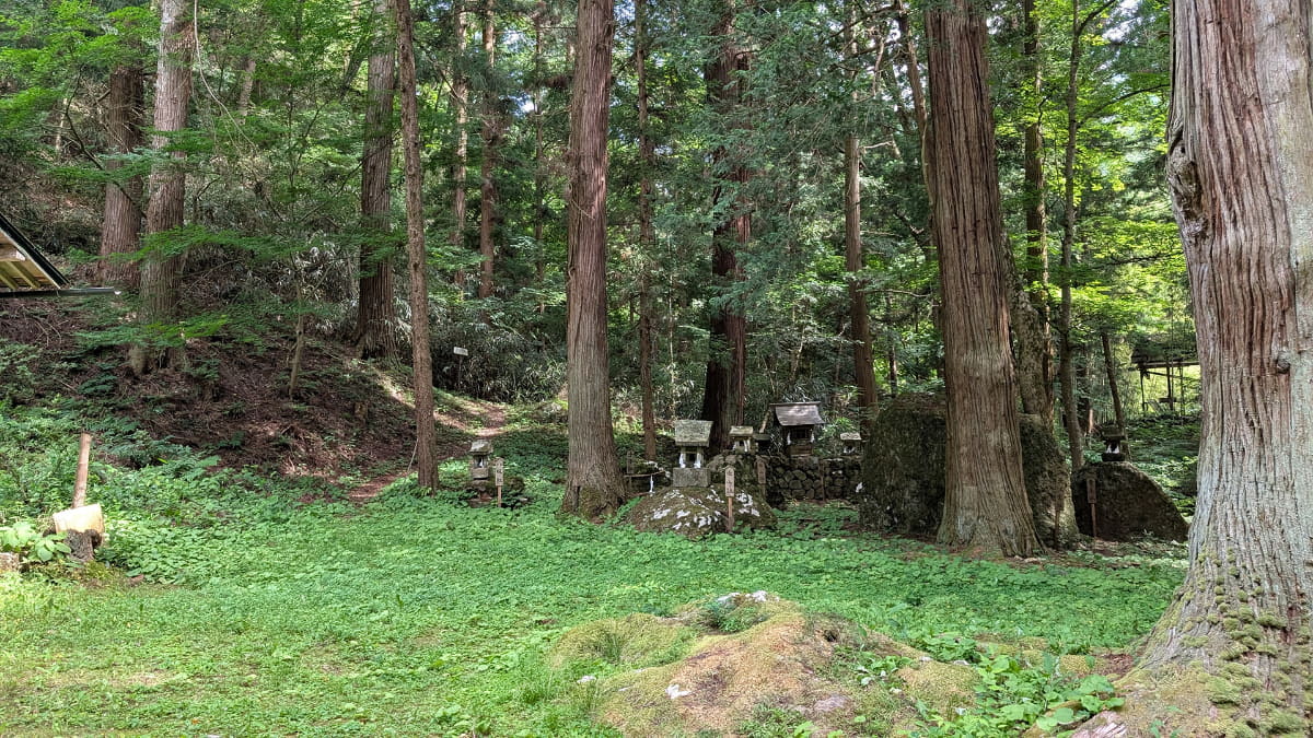 扉が出現したのは、このあたり