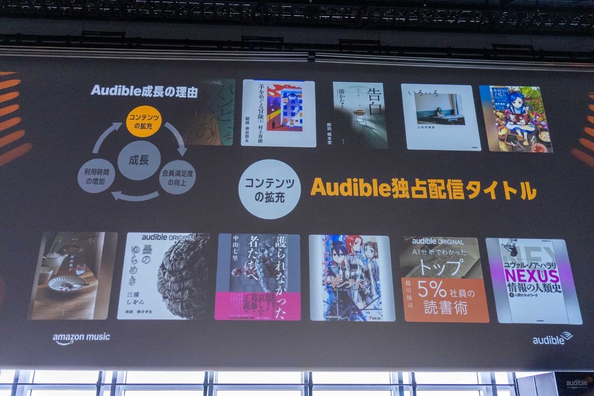 独占コンテンツなども多数展開する