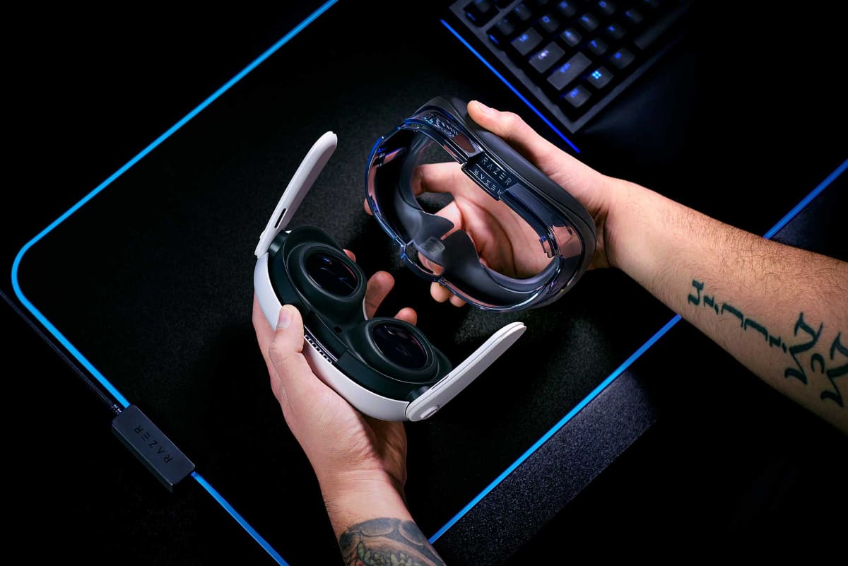「Razer Facial Interface for Meta Quest 3」