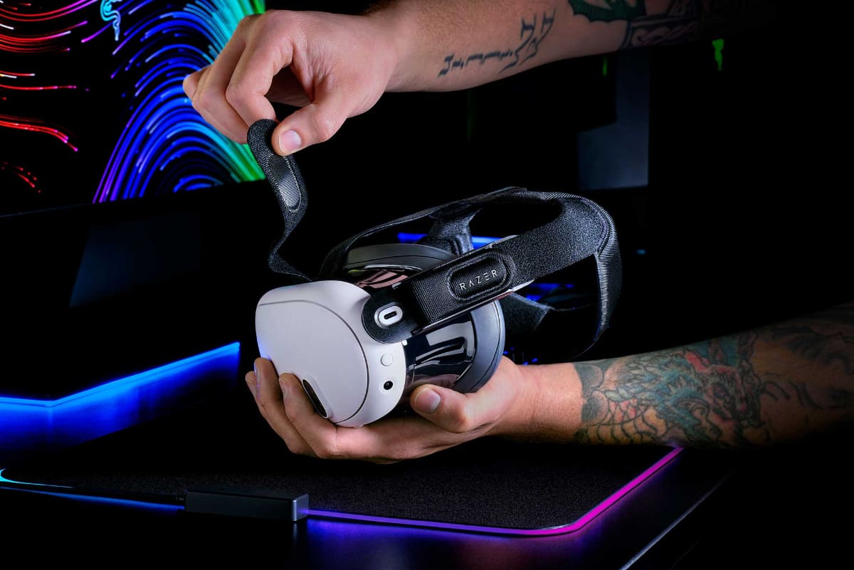 「Razer Adjustable Head Strap System for Meta Quest 3」